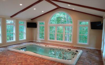 Swim Spa Adds Function and Beauty to Home