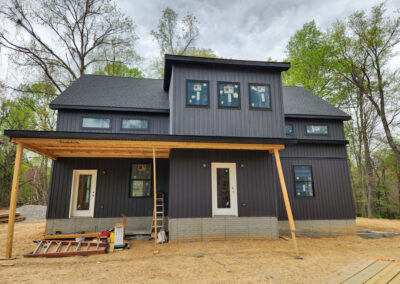 April 14th - siding is complete