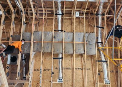 June 27 insulation contractor installs batts