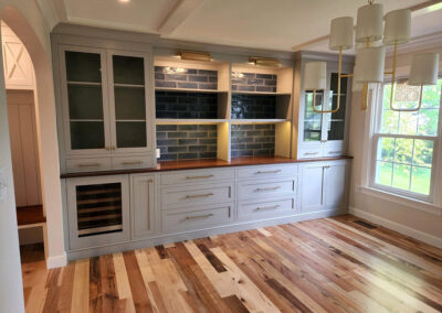 Handcrafted Sunset Strip Dining Cabinetry and Millwork – Frederick, MD