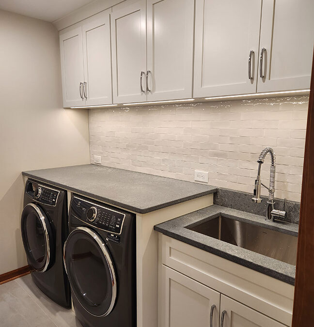 Custom Woodwork Renovation in Chestnut Grove: Bedroom, Bath & Laundry Room