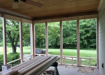 Framing commences for new windows.