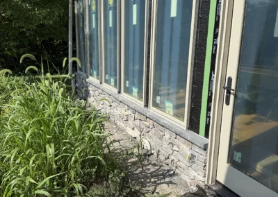 getting ready for siding.